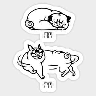 Pug PM Sticker